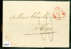 NEDERLAND * POSTHISTORIE * BRIEFOMSLAG Uit 1847 Van ROTTERDAM Naar ´s-GRAVENHAGE (9996) - ...-1852 Prephilately