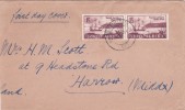 South Africa 1949 Natal Settlers Pair FDC - Unclassified