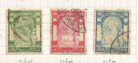 Siam N°53, 55, 57 Cote 5.50 Euros - Siam