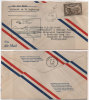 Enveloppe Adressée De AKLAVIK NWT A FORT Mc MURRAY  Winnipeg, Man - Cachet Edmonton Alta (81787) - First Flight Covers