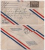 Enveloppe Adressée De FORT NORMAN A FORT Mc MURRAY   Winnipeg, Man - Cachet Edmonton Alta (81788) - Eerste Vluchten
