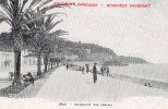 Publicité Chocolat Choquart Et Bouchées CHOQUART  CPA   NICE  Promenade Des Anglais - Chocolat