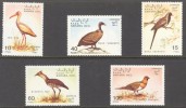 Sahara 1991 - Faune, Oiseaux Divers - 5 Val Neufs // Mnh - Sahara Spagnolo