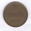 5 Pennia Finlande / Finland  1906 - Finlande