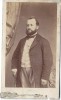 Photo Montée Sur Carton /Homme Debout /Photographe Anonyme/Vers 1890   PHOTN46 - Old (before 1900)