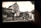 BARRAUX Isère 38 L'église Et Le Monument Aux Morts C.1955 - Barraux