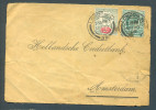 Cover - Front Only !! London - W To Amsterdam - Centrale Stempel Hollandsche Credietbank - Cartas & Documentos