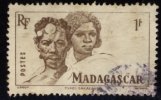 Madagascar - Oblitéré - Y&T 1946 N° 306 Types Sakalaves 1f Sépia - Used Stamps