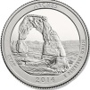 USA 25 Cents 2014 Arches  UNC D - 2010-...: National Parks