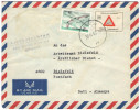 TURCHIA - Turkey - TURKIYE - 1969 - Airmail - F-27 + 100 - Viaggiata Da BeyoÄŸlu Per Bielefeld, Germany - Brieven En Documenten