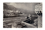 Monaco: Vue Generale Sur Le Port Et Monte-Carlo, Timbre, Canon (15-3265) - Harbor