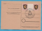 ALLEMAGNE ZONE FRANCAISE N° 2 YT SUR CARTE CACHET DE WOLFACH STATION THERMALE FORET NOIRE - Autres & Non Classés