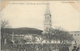 Gard : La Grand Combe, Place Bouzac Un Jour De Marché, Animée - La Grand-Combe