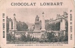 CHROMO CHOCOLAT LOMBART CLERMONT FERRAND PLACE SAINT HERAN ET LE PUY DE DOME - Lombart