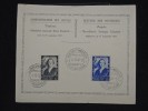 BELGIQUE - F.D.C.de La Fondation Musicale - Reine Elisabeth En 1937 - A Voir - Lot P11491 - ....-1951