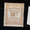 FRANCE TAXE N° 46 30C BISTRE TYPOGRAPHIE NEUF SANS CHARNIERE - 1859-1959.. Ungebraucht