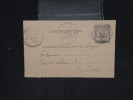 FRANCE - TUNISIE - Entier Postal ( Carte Lettre ) De Carthage Pour Paris En 1895 - A Voir - Lot P11529 - Briefe U. Dokumente