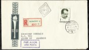 LETTRE RECOMMANDEE POUR L'ALGERIE . 04 . XI . 1961 . - Cartas & Documentos