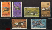 Seychelles** N° 279 à 284 -  Mise En Service De L' Aéroport - Avions - Seychellen (1976-...)