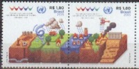 Brasil 2015 ** Conferencia Mundial ONU Reduccion De Riesgos De Desastres. See Desc. - Unused Stamps