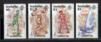 Seychelles** N° 446 à 449 - Jeux Olympiques De Moscou - Seychelles (1976-...)