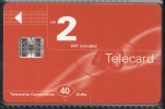 MALTA - TELEFONKARTE  2 LM  Verwendet / Used - Malte