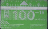NEDERLAND - PTT TELECOM  Eenhede 100 + 15  Used - Public
