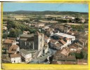 - RISCLE -  Vue Aérienne -Eglise Saint Pierre Et Centre De La Ville - Riscle