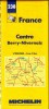 CARTE MICHELIN N° 238 NEUVE PATINE SOLDE LIBRAIRIE MANUFACTURE DES PNEUMATIQUES1988 FRANCE CENTRE BERRY-NIVERNAIS - Mappe/Atlanti