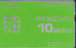 BRITISH TELECOM - Phonecard 10 Units Used - BT Kaarten Voor Hele Wereld (Vooraf Betaald)