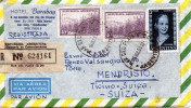 B - 1953 Brasile - Lettera Raccomandata Posta Aerea Per Mendrisio (Svizzera) - Storia Postale