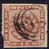 DENMARK  #  FROM 1858   STANLEY GIBBONS 15 - Gebruikt