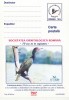 30237- GREAT CORMORANT, BIRDS, POSTCARD STATIONERY, 2000, ROMANIA - Palmípedos Marinos