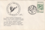 30245- PELICAN, MERGANSER DUCK, KINGFISHER, BIRDS, SPECIAL COVER, 1997, ROMANIA - Pélicans