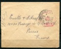 13-2-1916 - Field Post Ofice - Passed Field Censor 1875 Pour Paris - Postmark Collection