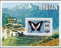 BHOUTAN: Papillons (BF 63) ** . Neuf Sans Charniere (MNH) - Papillons