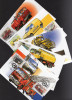 5 Cartes Maximum De 2003 " VEHICULES UTILITAIRES ET GRANDES ECHELLES ". N° YT 3609 à  3618. Parfait état ! CM - Feuerwehr