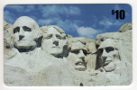 ETATS-UNIS CARTE TELEPHONIQUE ONPOINT 10$ MEMORIAL DU MONT RUSHMORE - Other & Unclassified