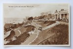 The New Cliffs And Shelter, Westcliff - Real Photo Postcard, RPPC - Southend, Westcliff & Leigh