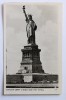 STATUE OF LIBERTY On Bedloes Island In New York Bay, 1940s - Real Photo Postcard, RPPC - Statue De La Liberté