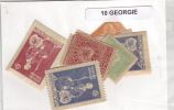 GEORGIE  10 TIMBRES DIFFERENTS OBLITERES - Georgia