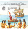 Bahamas 1992 Discovery Of America Christopher Columbus Ashore S/S MNH - Bahamas (1973-...)