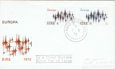 EUR72-L4 - IRLANDE N° 278/79 EUROPA 1972 Sur FDC - FDC