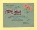 Porto Novo - Dahomey - 1951 - Recommande Par Avion - Storia Postale