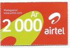 AIRTEL Recharge - Madagaskar