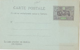 15601# OBOCK ENTIER CARTE POSTALE AVEC REPONSE PAYEE GUERRIERS SOMALIS NEUVE - Storia Postale