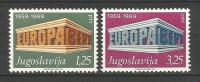 Yugoslavia 1969. Europa CEPT MNH Set - Neufs