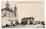 SAINT CLEMENT DES LEVEES (49) - LA MAIRIE ET LA PLACE - Autres & Non Classés