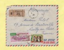 Conakry - Recommande Destination France - 1964 - Guinée (1958-...)