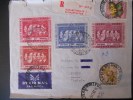 Congo Belge Lettre Recommande De Elisabethville 1958 Pour Tunis , Joli Affranchissement - Covers & Documents